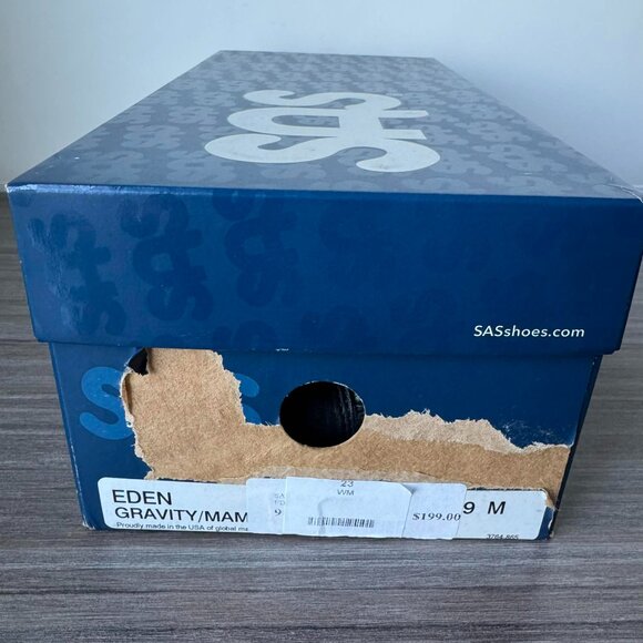 SAS Eden Gravity Women's Mary Jane Shoes $200 Black Mamba - Picture 12 of 14